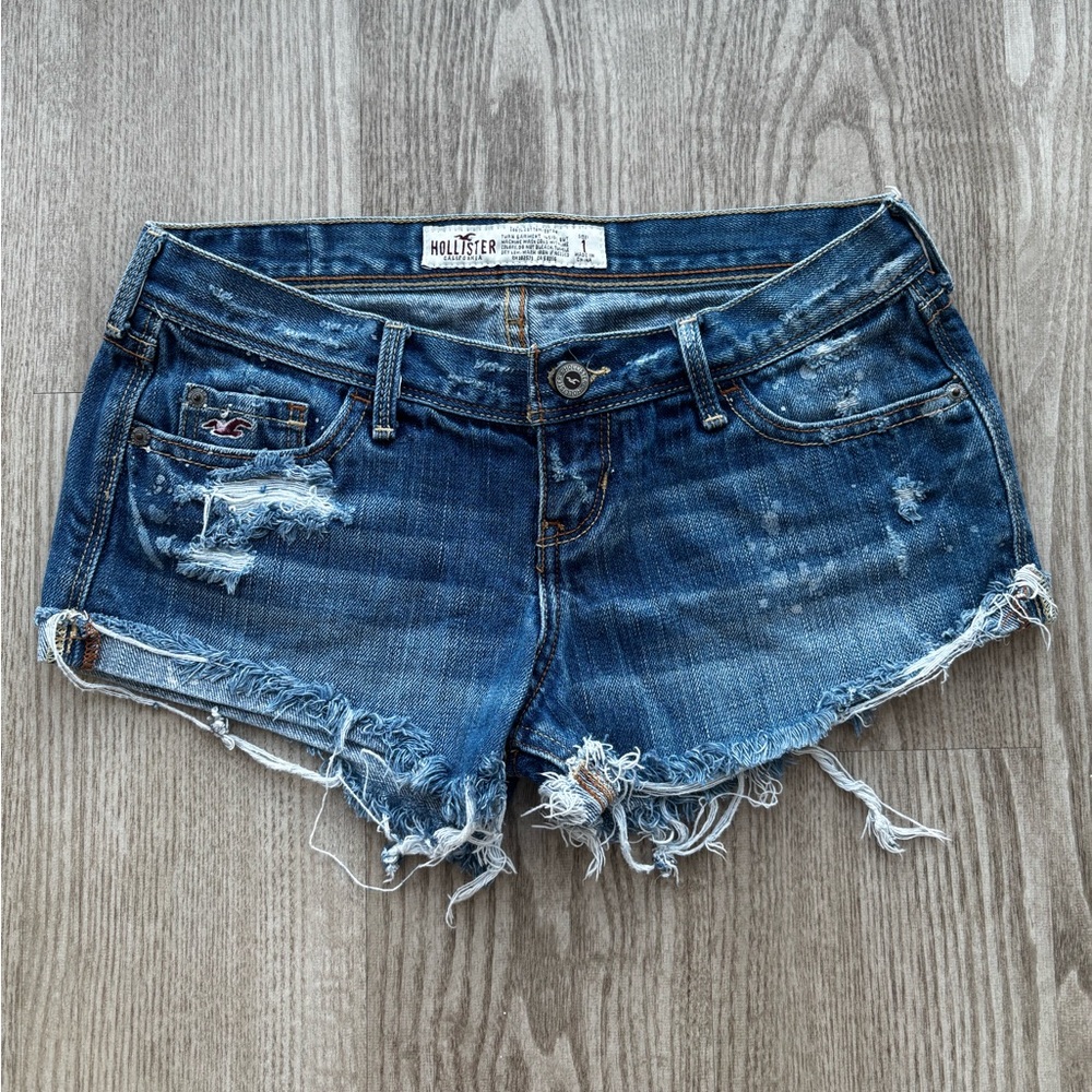 Y2K micro Jean shorts